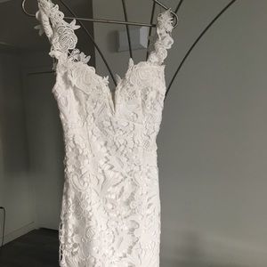 Sophisticated white dress